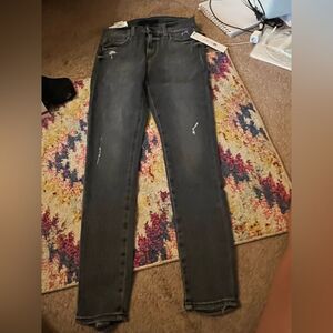 NWT joes jeans grey icon mid rise skinny 26
